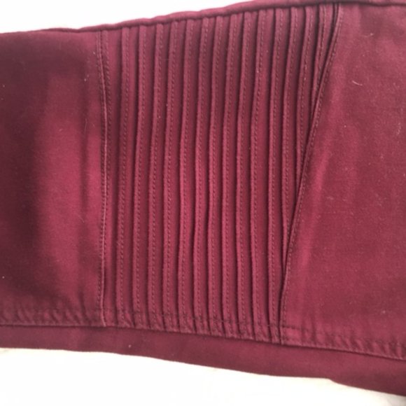Design Lab Burgundy Carpi Size 27 - Picture 2 of 7